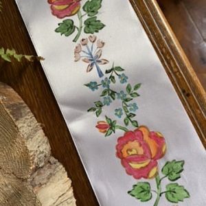 Malowana wstążka - wzór z Wróblina